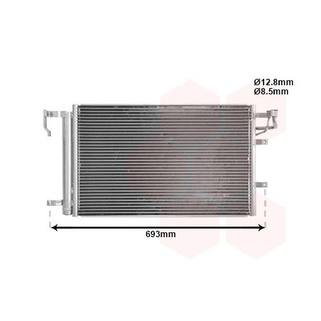 Condenseur avec bouteille