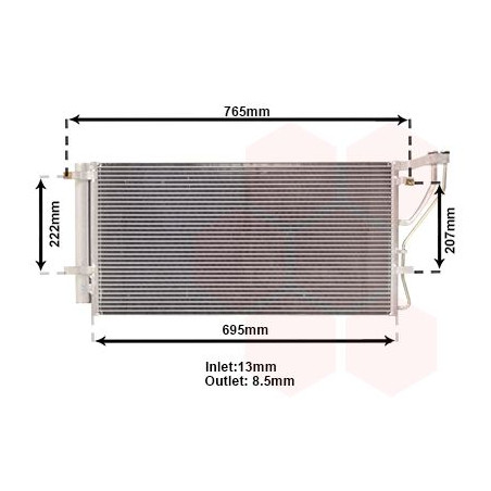 Condenseur avec bouteille