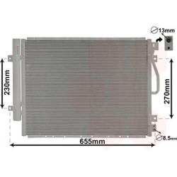Condenseur avec bouteille