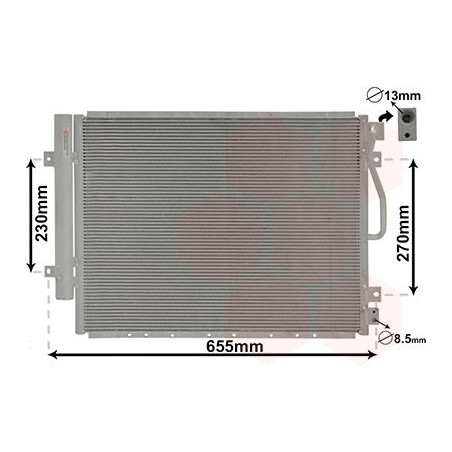 Condenseur avec bouteille