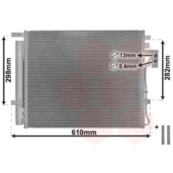 Condenseur avec bouteille