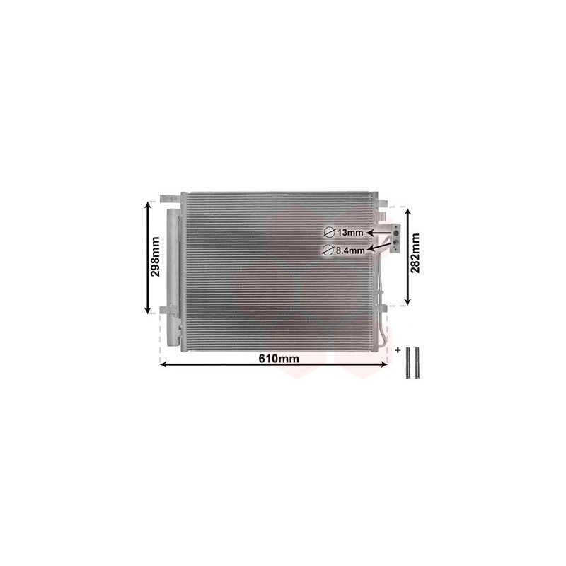 Condenseur avec bouteille