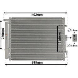 Condenseur avec bouteille
