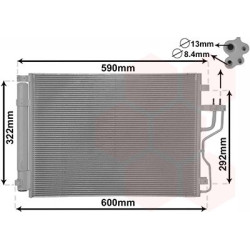 Condenseur avec bouteille