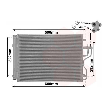 Condenseur avec bouteille