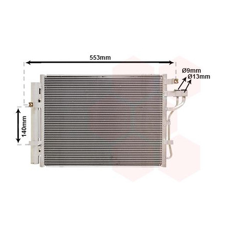 Condenseur avec bouteille