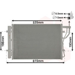 Condenseur avec bouteille