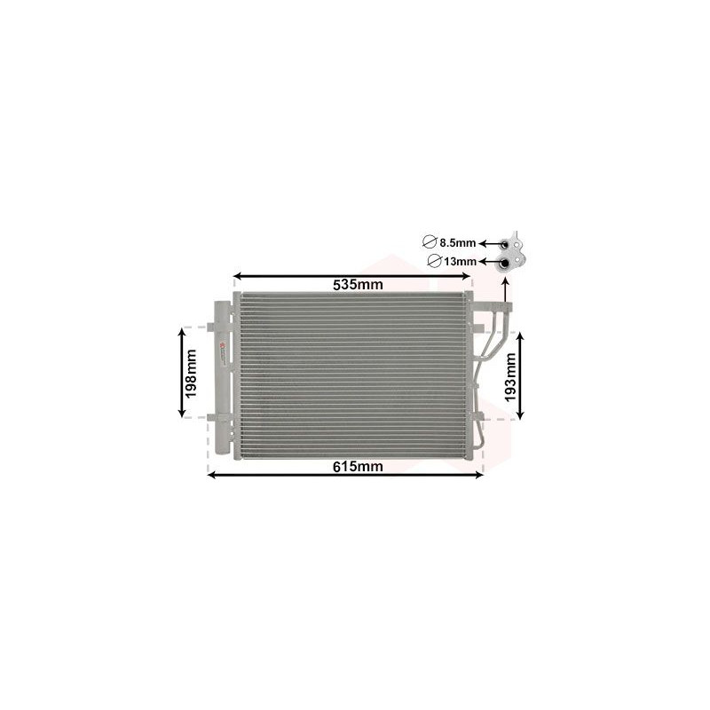 Condenseur avec bouteille