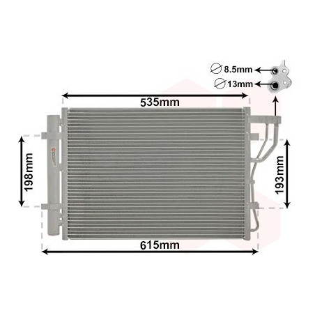 Condenseur avec bouteille