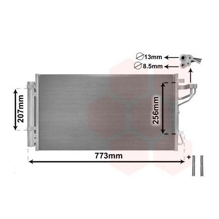 Condenseur avec bouteille