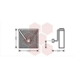 Evaporateur airco 