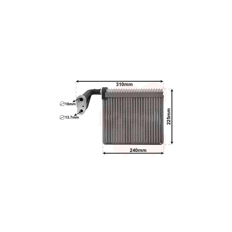 Evaporateur airco