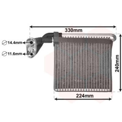 EVAPORATEUR AIRCO All 223x223x58 