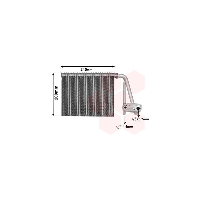 Evaporateur airco