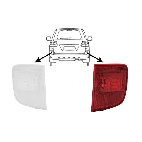 Anti-brouillard arrière droit