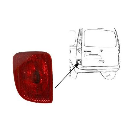 Anti-brouillard arrière gauche