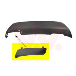 Cache crochet remorquage  arrière