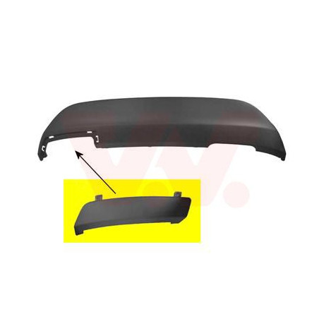 Cache crochet remorquage  arrière