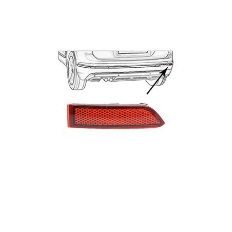 Catadioptre droite 20  partie extérieure