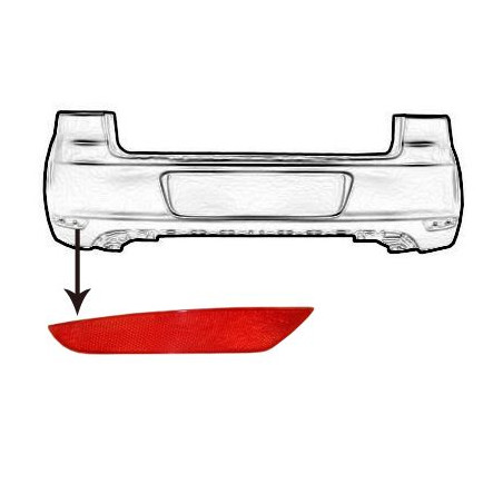 Catadioptre gauche