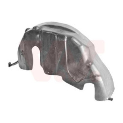 Coquille plastique arrière droit