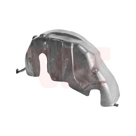 Coquille plastique arrière droit