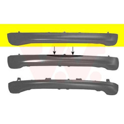 Face arrière inférieure