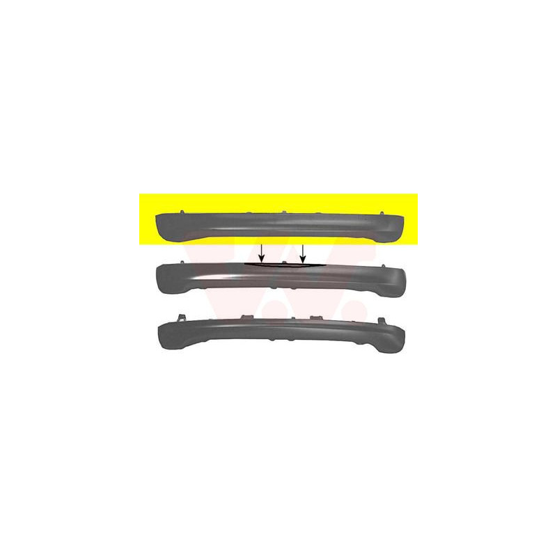 Face arrière inférieure