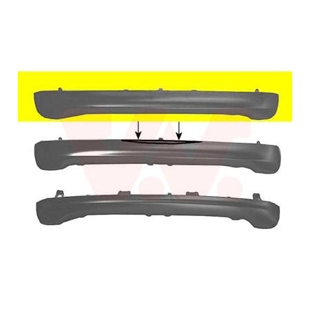 Face arrière inférieure