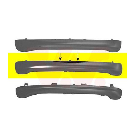 Face arrière inférieure