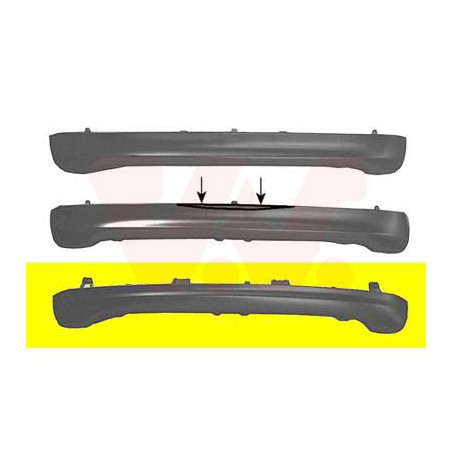 Face arrière inférieure