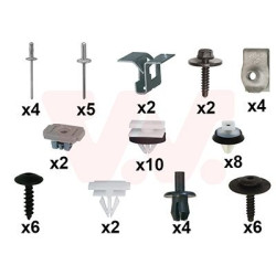 Kit montage pare-choc arrière