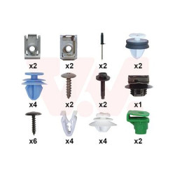 Kit montage pare-choc arrière