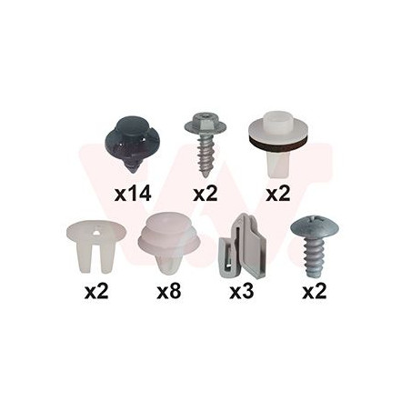 Kit montage pare-choc arrière