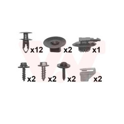 Kit montage pare-choc arrière