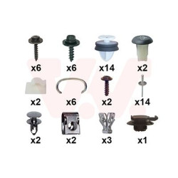 Kit montage pare-choc arrière