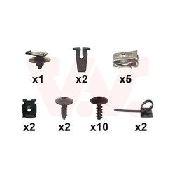 Kit montage pare-choc arrière