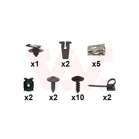 Kit montage pare-choc arrière