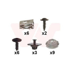 Kit montage pare-choc arrière