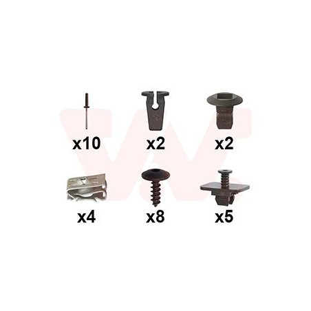 Kit montage pare-choc arrière