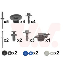 Kit montage pare-choc arrière