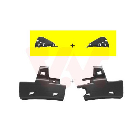 Kit supports pare-choc arrière