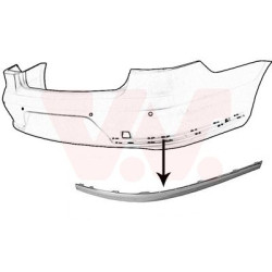Moulure droitde pare-choc  arrière