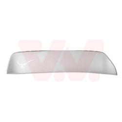 Moulure droitde pare-choc arrière gris argenté sur spoiler