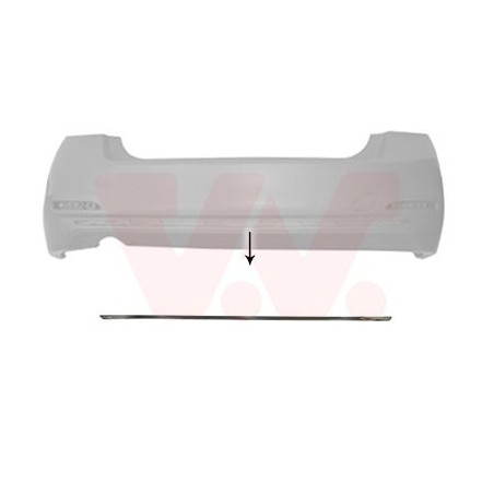 Moulure inférieure pare-choc arrière 