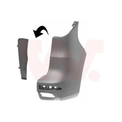 Pare-choc arrière droit pour véhicules avec hayon arrière primer pour véhicules sans assistant d angle mort