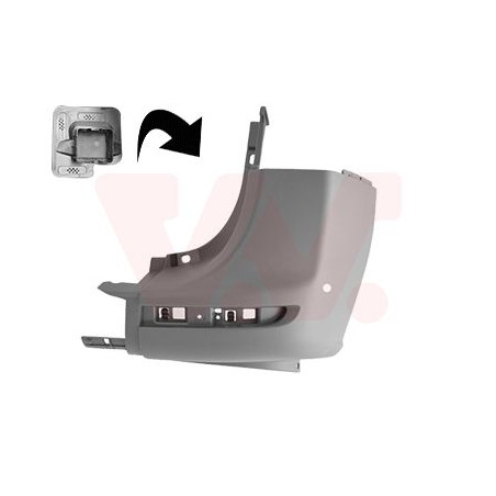 Pare-choc arrière  droit