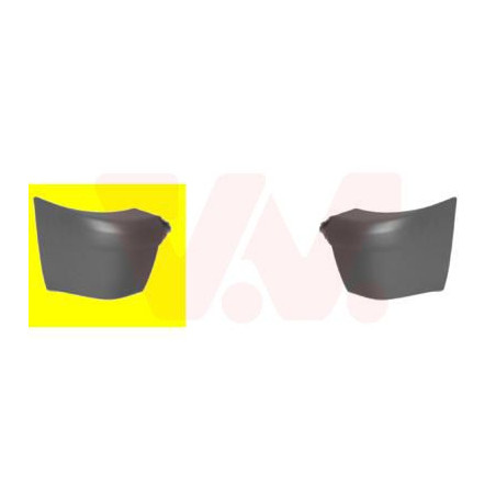 Pare-choc arrière  gauche