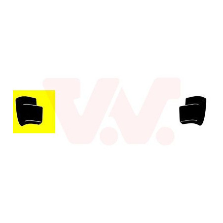 Pare-choc arrière  gauche