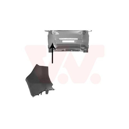 Pare-choc arrière  gauche